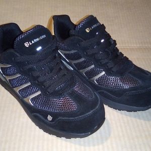 Larnmern Steel toe Safety shoes men's 7.5